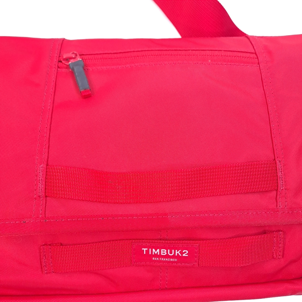 Timbuk2 Catapult Sling Messenger Bag Flame Red Padded Shoulder Bag Backpack - Picture 2 of 16
